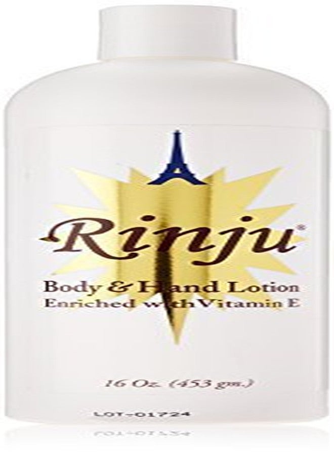 Atlas Ethnic Rinju Body and Hand Lotion Enriched with Vitamin-E, 16 Ounce